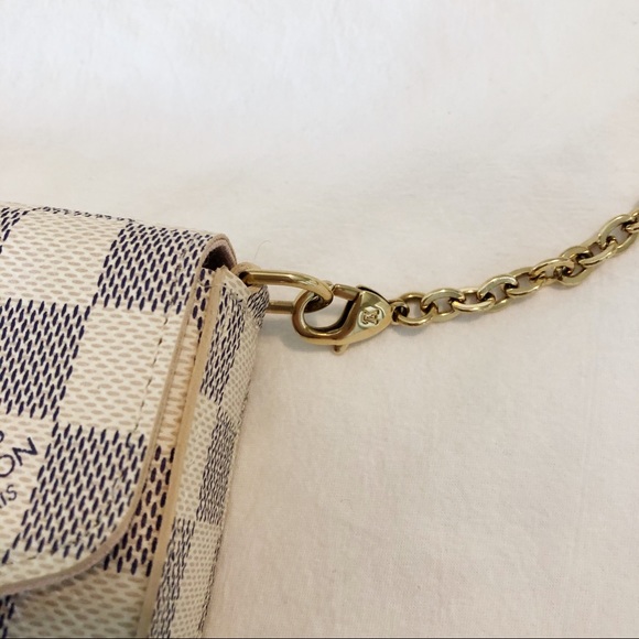 ‼️SOLD‼️ Louis Vuitton Felicie Pochette Damier - Picture 8 of 10